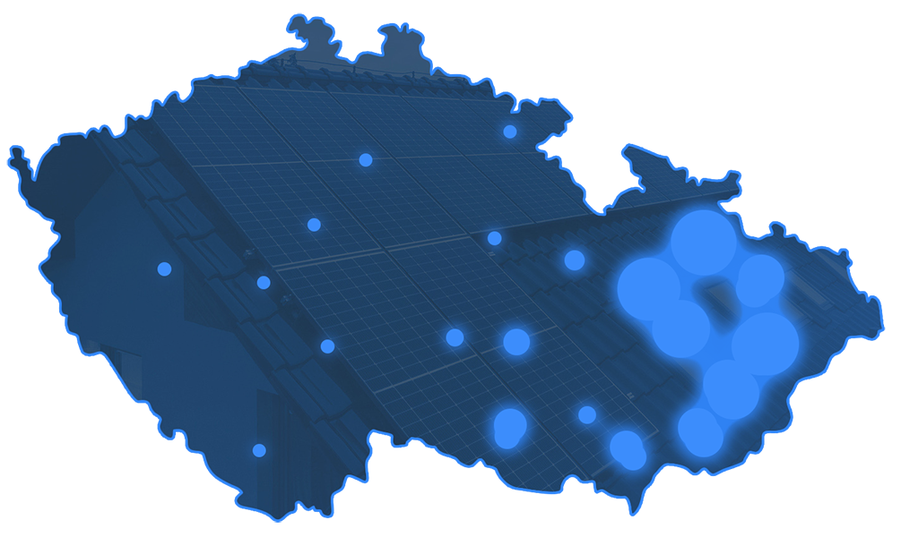 Mapa instalac fotovoltaiky