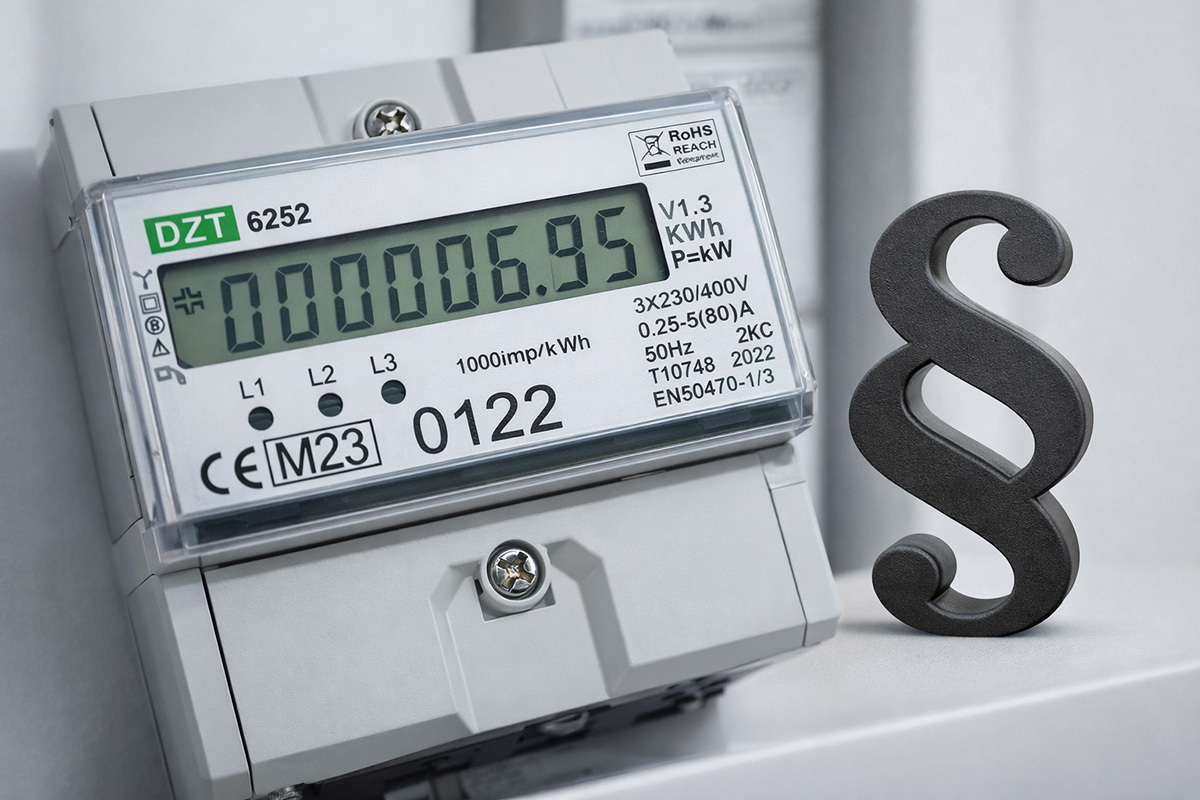 Elektrom�r s cejchem