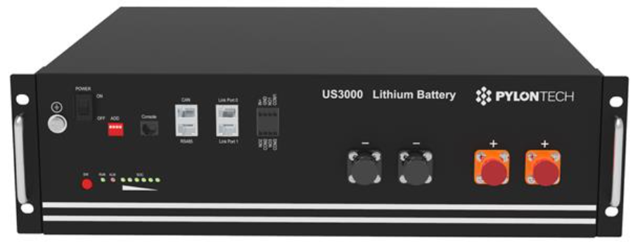 Baterie LiFePO4, 3,6 kWh, 6000 cyklů, LV použití