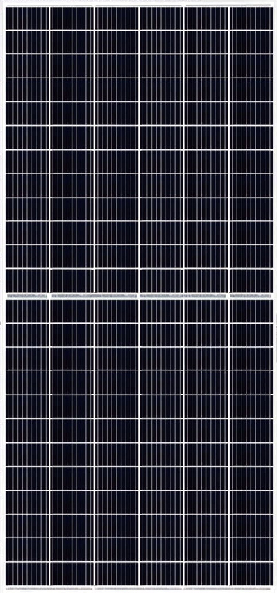 Fotovoltaický panel 2108 x 1042 x 30 mm, 28 kg, články: 144 (12 x 12)