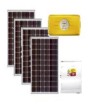 Vyladěný fotovoltaický systém 4,95 kWp s FV panely, střídačem a ...