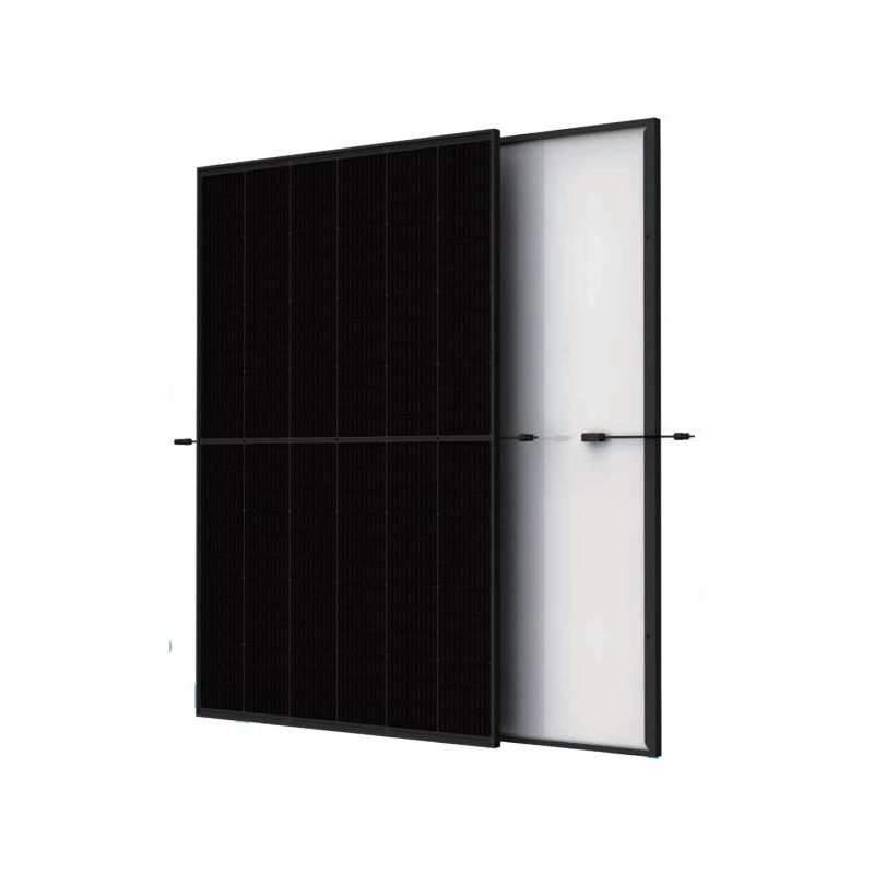 Monokrystalický celočerný fotovoltaický panel, 1762 x 1134 x 30 mm, 21 kg